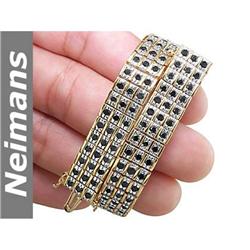 Neimans 32.25 ct USGL Certified Ruby Bracelet 14kt Gold