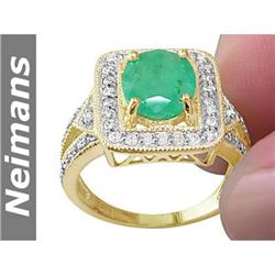 Antique 2.25 ct Ruby & Diamond Ring 14kt Gold USGL CERT