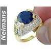 Image 1 : Finest 7.25 ct Gem Certified Ruby & VS Diamond Ring 14K