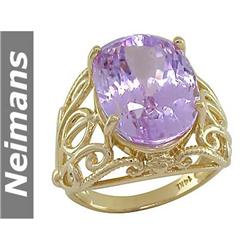 Vintage Certified 2.50 ct Green Tourmaline Ring 14kt