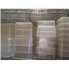 Image 8 : Metal 5 Tier Wire Shelf & Contents: Misc Size Plastic Containers, Lids, etc