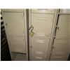 Image 3 : Qty 3 Tall Storage Lockers w/ 6 Compartments