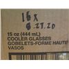 Image 2 : Qty 16 Libbey Cooler Glasses 15 oz