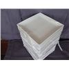 Image 2 : Qty 30 Edward Don & Company White Square Serving Plates 7.25" Diameter