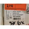 Image 2 : Qty 9 Vino Gran Sektschale Champagne Saucer 9.75 oz