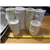 Image 3 : Qty 2 Metal Oval Trays 25" Long and Melanin Ramekins
