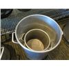 Image 2 : Large Metal Stock Pot 15" Diameter & Small Pot 11" Diameter