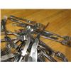 Image 8 : Plastic Bin of Flatware: Forks, Knives, Spoons, Fish Forks - Vavro by WNK