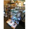 Image 2 : Contents of Shelf:  Glassware, Stainless Steel Containers, Plates, etc