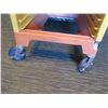 Image 8 : Rolling Metal Pan Storage Rack with Contents