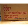 Image 2 : Qty 24 Brody Cylinder Rose Vase 7.75"