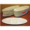 Image 1 : Qty Approx. 29 Narumi Bone China Oval Plates 14"x6"