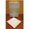 Image 1 : Qty Approx. 30  Rene Ozorio Aura White Square Side Plates 7" Diameter