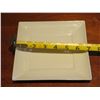 Image 8 : Qty Approx. 30  Rene Ozorio Aura White Square Side Plates 7" Diameter