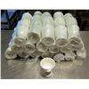 Image 1 : Qty Approx. 55 White Footed Egg Cups 2"x2.5"