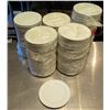 Image 1 : Qty 200 Bauscher Germany White Round Plates 6"