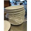 Image 3 : Qty 21 Rene Ozorio Aura White Round Plates 11.5" Diameter