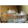Image 1 : Qty Approx. 5 Glass Food Storage Containers w/ Lids