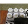Image 2 : Qty Approx. 26 Electric Candles in Tray w/ Cords