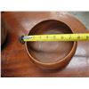 Image 8 : Qty 4 Carved Decorative Wooden Bowls