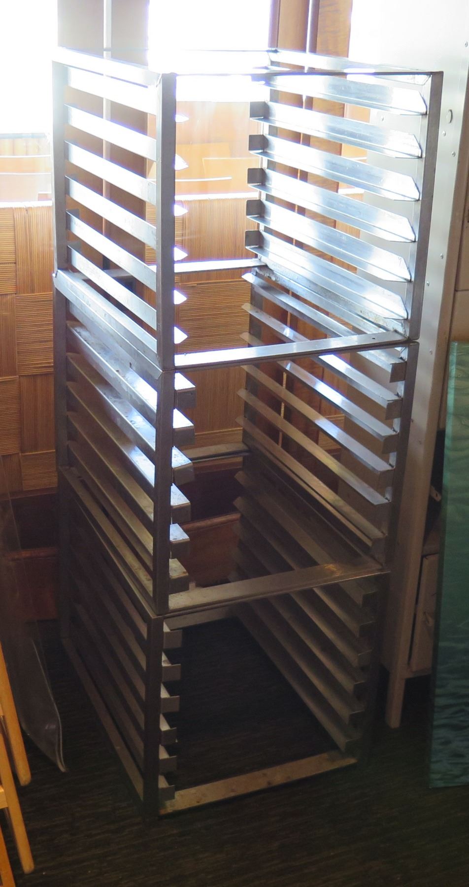 Commercial Metal Pan Storage Racks 21