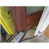 Image 8 : Glass Door w/ Koa Wood Frame, Handle & Latch 36"x48"