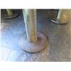 Image 8 : Qty 8 Rectangle White Tables w/ Double Pedestal Base 50"x30"x29"