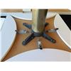 Image 8 : Qty 5 Square Tables w/ Round Leaf Expands 36"x36"x29" Closed, 51" Dia Open