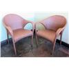 Image 1 : Qty 2 Janus et Cie Dedon Woven Indoor/Outdoor Arm Chairs