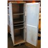 Image 1 : Commercial Rolling Metal Pan Storage Rack w/ Door 21"x27.5"x69.5"