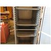 Image 3 : Commercial Rolling Metal Pan Storage Rack w/ Door 21"x27.5"x69.5"