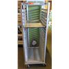 Image 1 : Commercial Rolling Metal Pan Storage Rack 21.5"x26"x64"