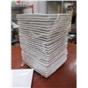 Image 2 : Qty 30 Edward Don & Company White Square Serving Plates