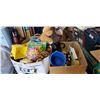 Image 1 : Two boxes of toys and collectibles