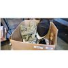 Image 1 : BOX OF FENCING GEAR, HELMET, COAT