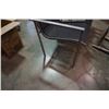 Image 3 : Four metal patio chairs