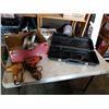 Image 1 : BLACK AND DECKER ELECTRIC DRILL, ELECTRIC STAPLER, CIRCULAR SAW AND TOOL CASE