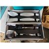 Image 2 : CASED ALL CLAD BBQ UTENSIL SET AND IGLOO COOLER
