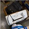 Image 2 : Lot of rotating beacon lamp, canon printer, lavatory faucet and electronics