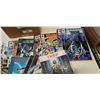 Image 2 : Box of bagged marvel and dc comics