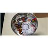 Image 2 : Box of new artificial eye lashes and tin of collectibles