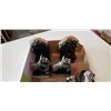 Image 2 : 3 SETS OF BOOKENDS, HORSES AND DOGS