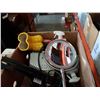 Image 2 : BOX OF ESTATE GOODS, PIONEER CAR RADIO AND COLORED LIGHTS