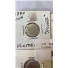 Image 2 : 5 CANADIAN 5 CENT COINS - 1890, 1902, 1910, 1911, 1917