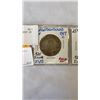 Image 2 : 1917-C NEWFOUNDLAND COINS 50 CENT, 25 CENT  .925 SILVER AND LARGE CENT