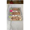 Image 1 : 3 LAST ISSUE CANADIAN 2 DOLLAR BILLS - 1954, 1974, 1986