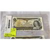 Image 2 : 3  1973 MINT CANADIAN 1 DOLLAR BILLS IN SEQUENCE