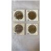 Image 2 : 9 CANADIAN SILVER DOLLARS