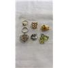 Image 4 : BAG OF VINTAGE RINGS AND OTHER JEWELLERY