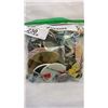 Image 2 : 2 BAGS OF PINS AND JAR OF BROOCHES